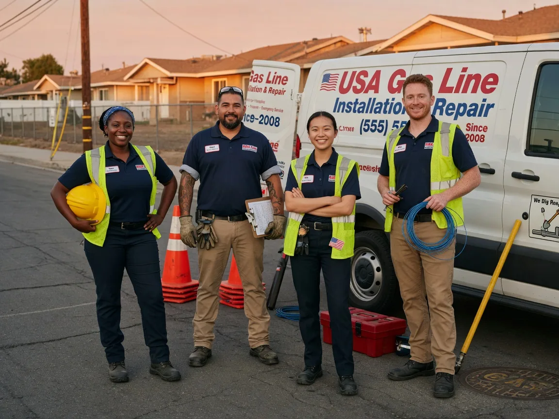 Gas Line Installation company in Pettibone, ND